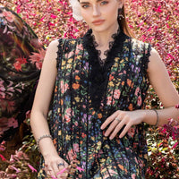 MARIA.B-3PC LAWN PRINTED SHIRT WITH CHIFFON PRINT DUPATTA AND PRINT TROUSER-BIC-2504