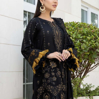 Baroque-3PC LAWN EMBROIDERED SHIRT WITH ORGANZA EMBROIDERED DUAPATTA AND TROUSER-NS06