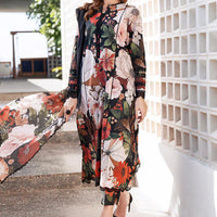 BAROUQE - 3PC UNSTITCHED KHADDAR PRINTED SHIRT WITH KHADDAR PRINTED DUPATTA AND PRINT TROUSER-12623