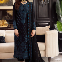 ASIM JOFA - UNSTITCHED 3PC LAWN EMBROIDERED - N 2372