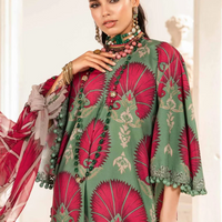 Maria B 3PC Digital Print LAWN - D-9A