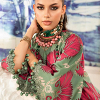 Maria B 3PC Digital Print LAWN - D-9A
