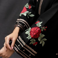 URGE - 3PC UNSTITCHED LAWN EMBROIDERED SHIRT WITH MONARK PRINT DUPATTA AND TROUSER-3516