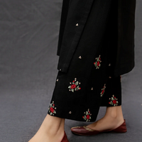 URGE - 3PC UNSTITCHED LAWN EMBROIDERED SHIRT WITH MONARK PRINT DUPATTA AND TROUSER-3516