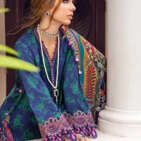 Maria B 3PC Digital Print LAWN - MPT 9A