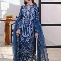 Qalamkar 3 Piece Embroidered Lawn Suit - NSQ 2545