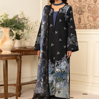 Maisa 3 Piece Unstitched Printed Embroidered Lawn Suit | MPT-2611