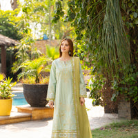 Maisa by Seven Star 3 Piece Stitched Embroidered Lawn | CLE-0210
