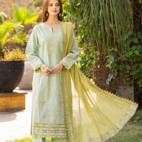 Maisa by Seven Star 3 Piece Stitched Embroidered Lawn | CLE-0210