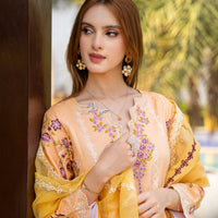 Maisa by Seven Star 3 Piece Stitched Embroidered Lawn | CLE-0207