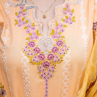 Maisa by Seven Star 3 Piece Stitched Embroidered Lawn | CLE-0207