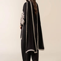 MARIA.B-3PC DHANAK EMBROIDERED SHIRT WITH BAMBER CHIFFON EMBROIDERED DUPATTA & TROUSER-14175