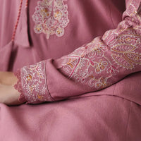 BATIK-3PC DHANAK EMBROIDERED SHIRT WITH DHANAK EMBROIDERED SHAWL AND TROUSER-BIC - 14189