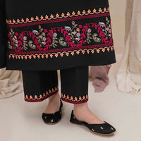 MUSHQ - 2PC UNSTITCHED DHANAK EMBROIDERED SHIRT & EMBROIDERED TROUSER-112