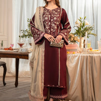 Maisa By Seven Star 3 Piece Stitched Embroidered Lawn | CLE-0204