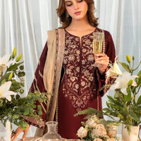 Maisa By Seven Star 3 Piece Stitched Embroidered Lawn | CLE-0204