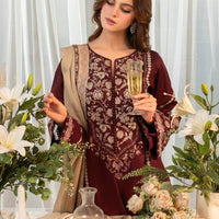 Maisa By Seven Star 3 Piece Stitched Embroidered Lawn | CLE-0204