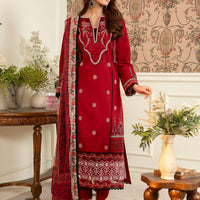 Maisa 3by Seven Star 3 Piece Stitched Embroidered Lawn | CLE-0201