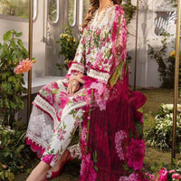 Maria B - UNSTITCHED 3PC LAWN EMBROIDERED - MPT-24