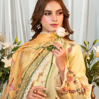 Maisa By Seven Star 3 Piece Stitched Embroidered Lawn | CLE-0205
