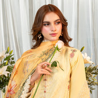 Maisa By Seven Star 3 Piece Stitched Embroidered Lawn | CLE-0205