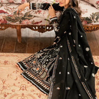 Qalamkar Dhanak-3PC Embroidered Shirt with Dhanak Embroidered Dupatta -13395