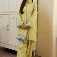 Zara Shahjahan 3PC LAWN EMBROIDERED SHIRT WITH Embroidered Dupatta - NS 0221