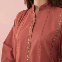 SAPPHIRE-3PC DHANAK EMBROIDERED SHIRT WITH BAMBER CHIFFON EMBROIDERED DUPATTA-BIC-14131