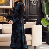 ASIM JOFA - UNSTITCHED 3PC LAWN EMBROIDERED - N 2372