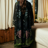 ZARA SHAHJAHAN - 3PC UNSTITCHED LAWN EMBROIDERED SHIRT PRINTED DUPATTA AND TROUSER-2853