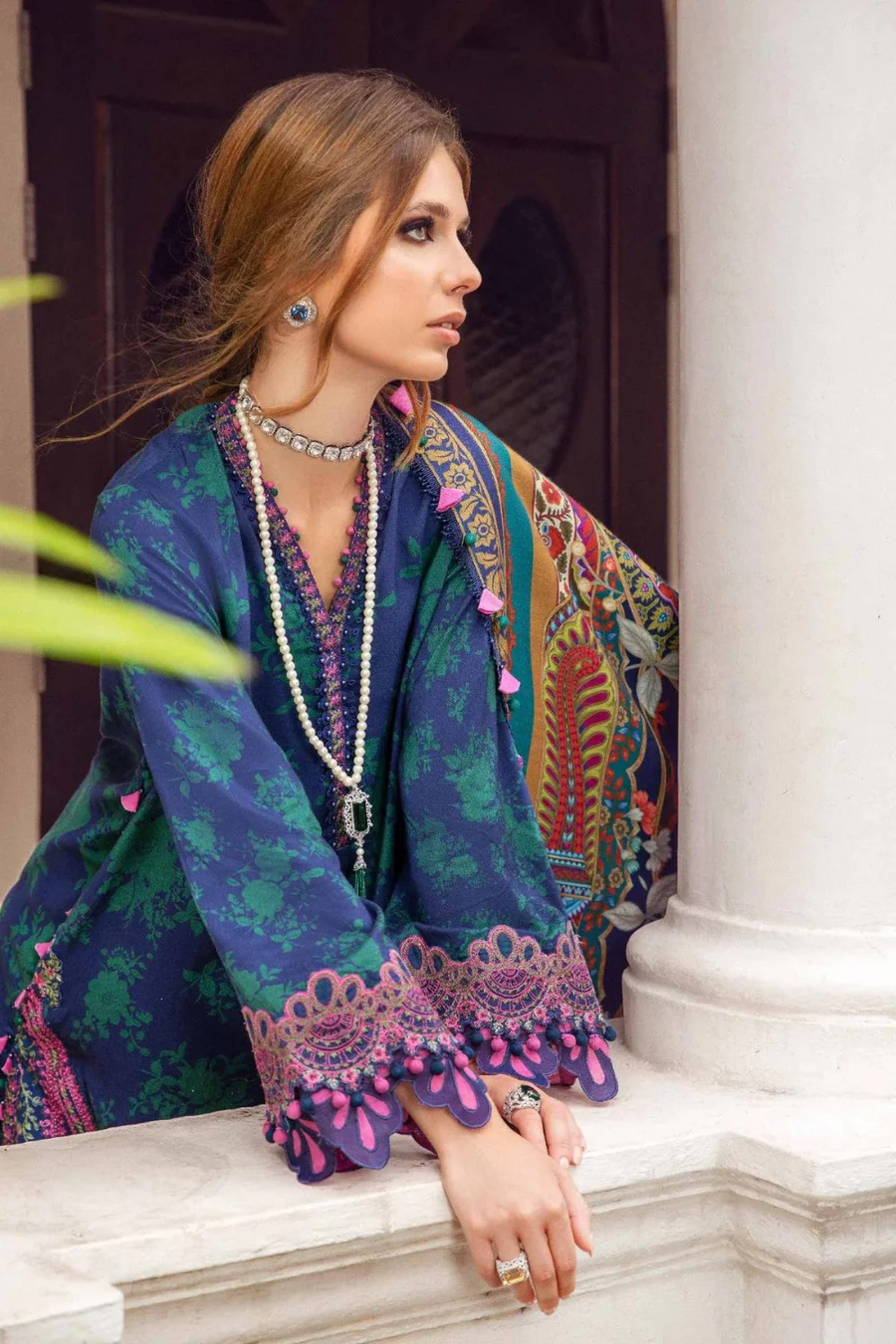 Maria B 3PC Digital Print LAWN - MPT 9A