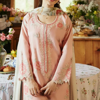 Zara ShahJahan 3PC Lawn Embroidered NSZ - 1518