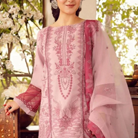 RANG RASIYA - 3PC UNSTITCHED LAWN EMBROIDERED - N 5646