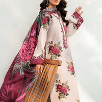 IZNIK - 3PC USTITCHED KARANDI PRINTED SHIRT WITH KARANDI PRINTED DUPATTA AND TROUSER-12572