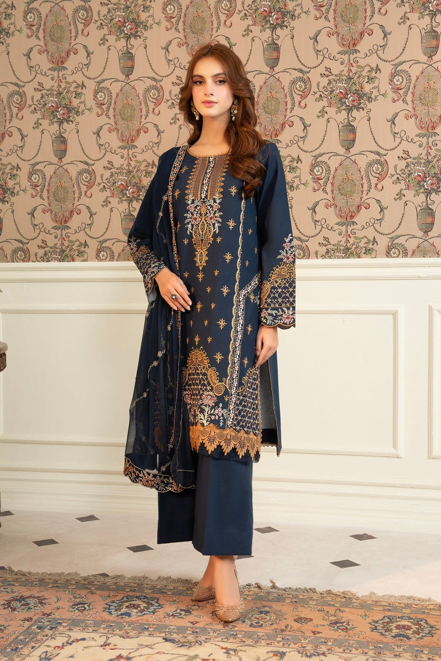 Maisa By Seven Star 3 Piece Stitched Embroidered Lawn | CLE-0202