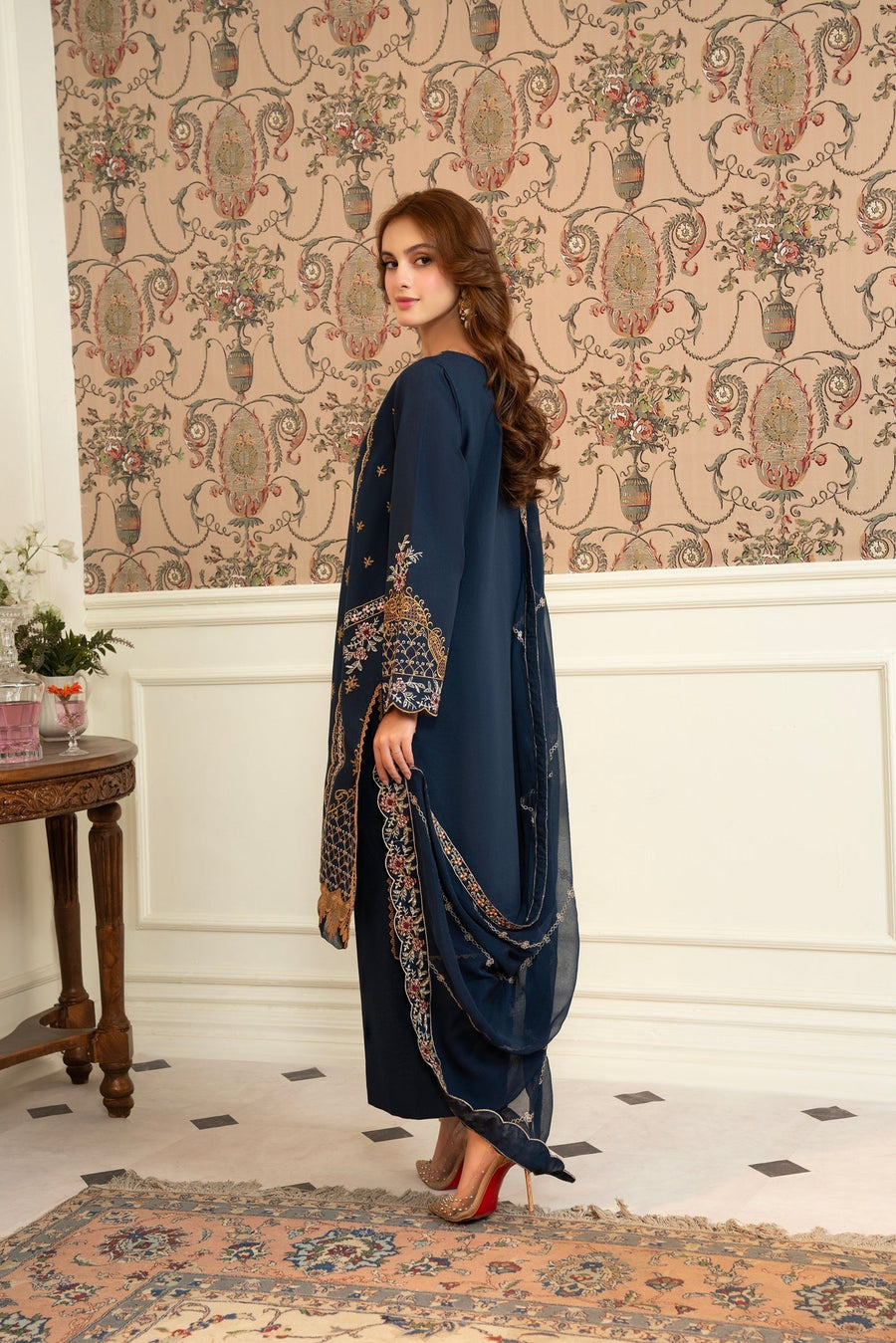 Maisa By Seven Star 3 Piece Stitched Embroidered Lawn | CLE-0202