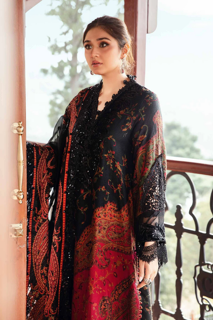 Maria B - UNSTITCHED 3PC LAWN EMBROIDERED - MBDL 1204