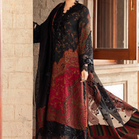 Maria B - UNSTITCHED 3PC Printed Karandi - MBDL 1204-W