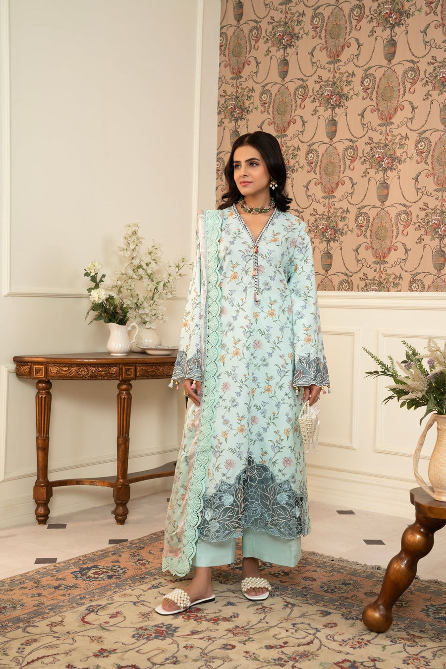 Maisa By Seven Star 3 Piece Stitched Printed Lawn | MPT-2610