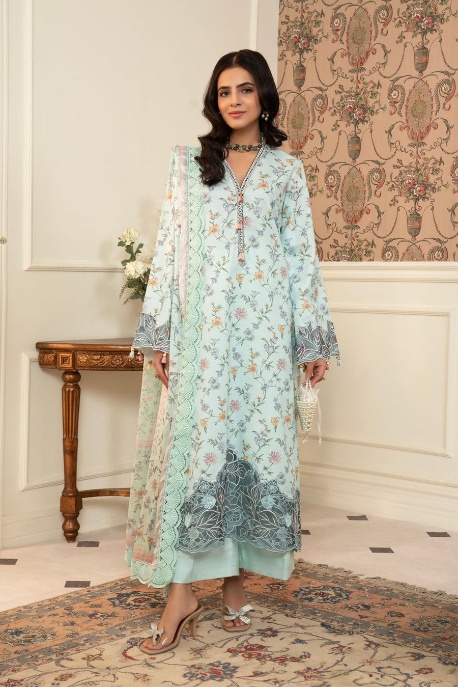 Maisa By Seven Star 3 Piece Stitched Printed Lawn | MPT-2610