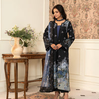 Maisa 3 Piece Unstitched Printed Embroidered Lawn Suit | MPT-2611