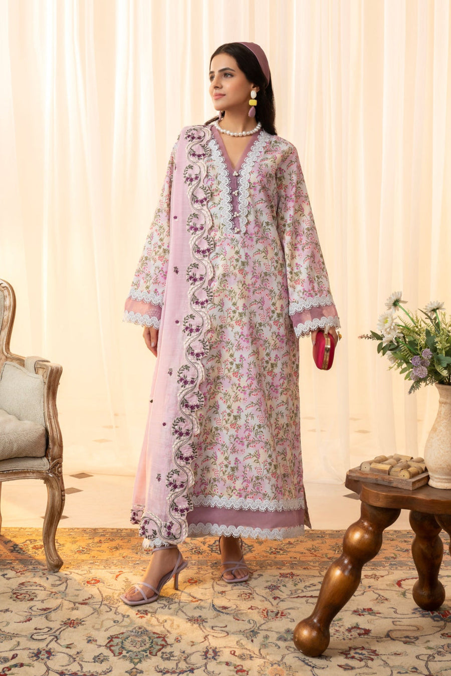 Maisa By Seven Star 3 Piece Stitched Printed Lawn | MPT-2618