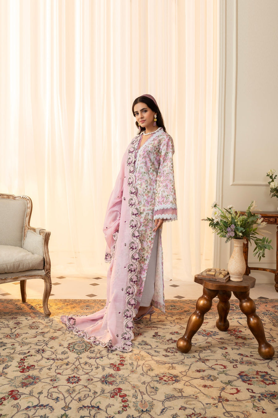 Maisa By Seven Star 3 Piece Stitched Printed Lawn | MPT-2618