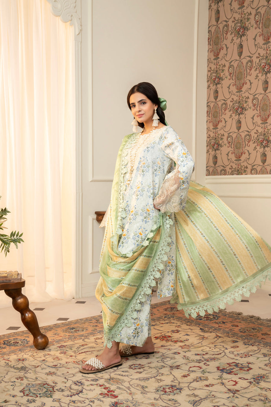Maisa By Seven Star 3 Piece Stitched Printed Lawn | MPT-2615