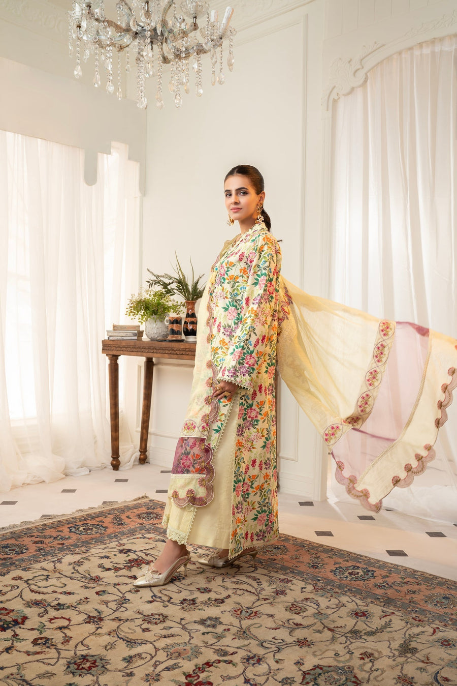 Maisa By Seven Star 3 Piece Stitched Printed Lawn | MPT-2613