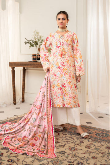 Maisa By Seven Star 3 Piece Stitched Printed Lawn | MPT-2612