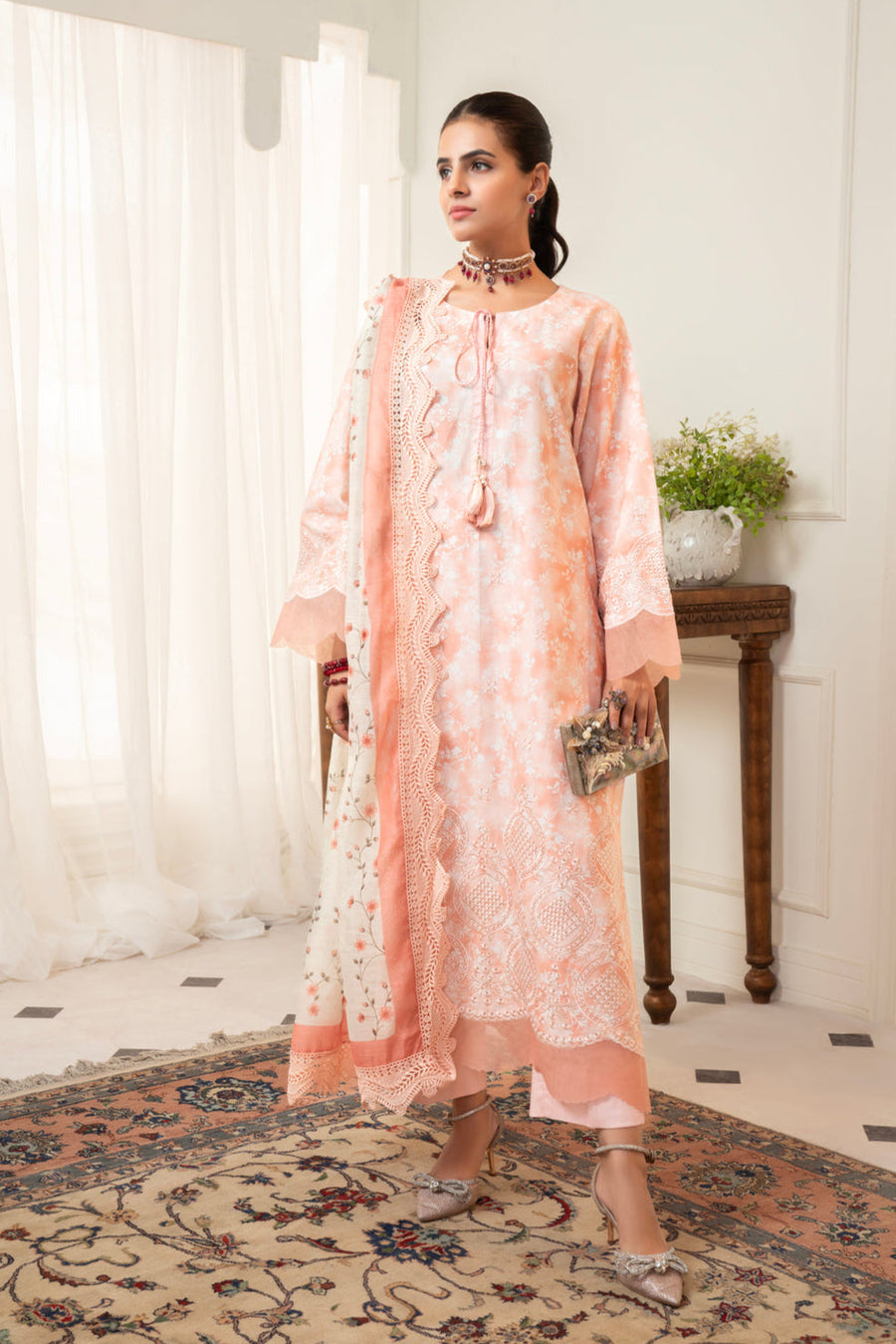 Maisa By Seven Star 3 Piece Stitched Printed Lawn | MPT-2616