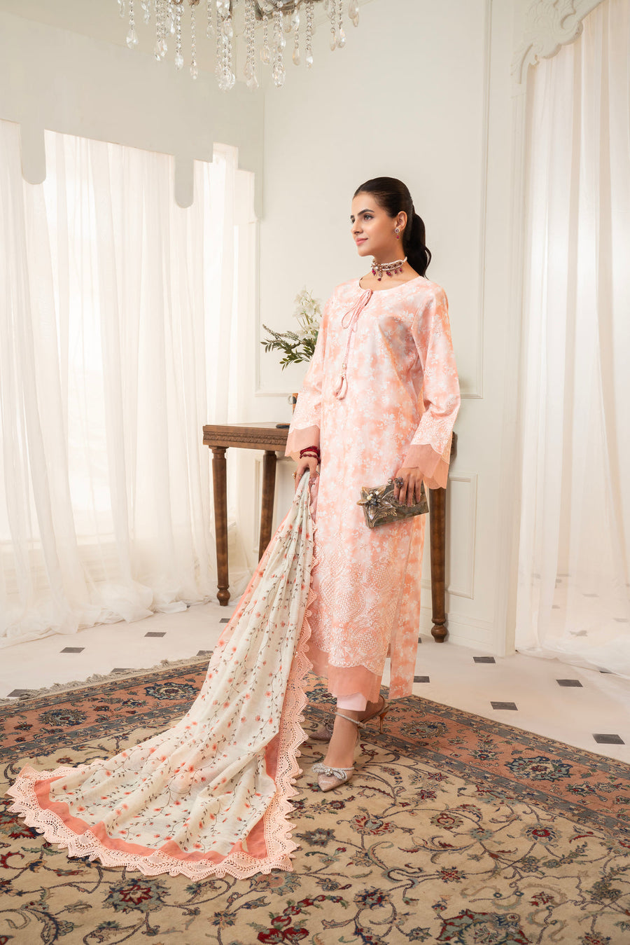 Maisa By Seven Star 3 Piece Stitched Printed Lawn | MPT-2616