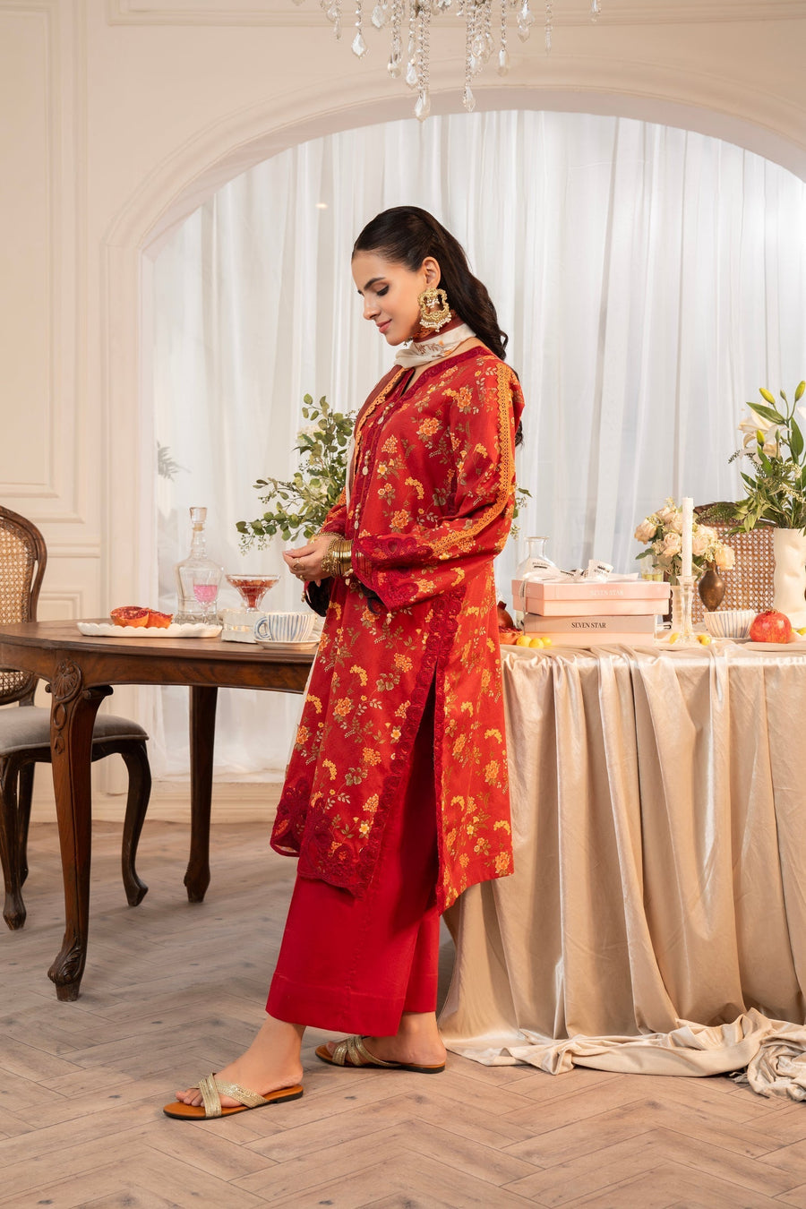 Maisa By Seven Star 3 Piece Stitched Printed Lawn | MPT-2617