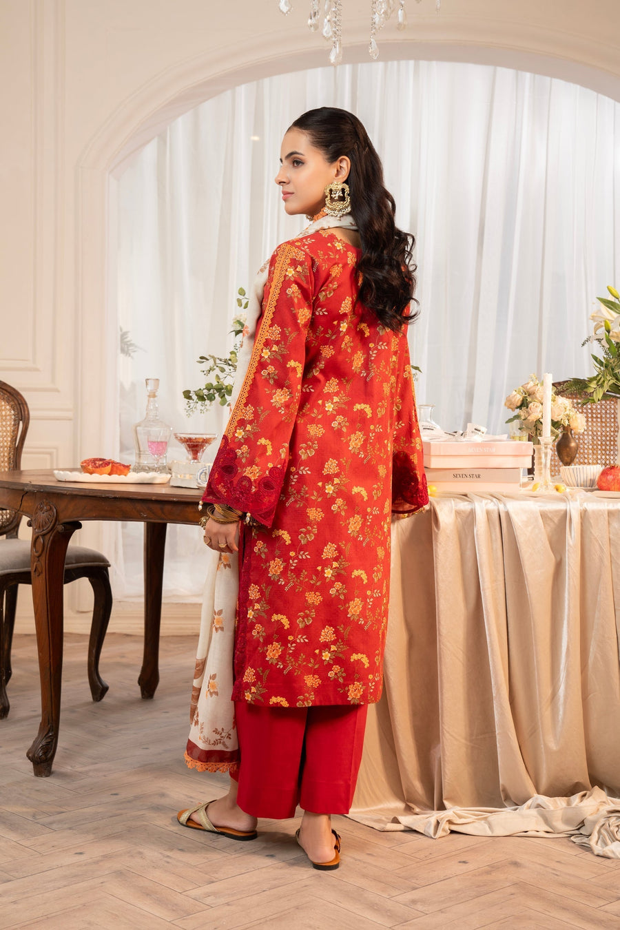 Maisa By Seven Star 3 Piece Stitched Printed Lawn | MPT-2617